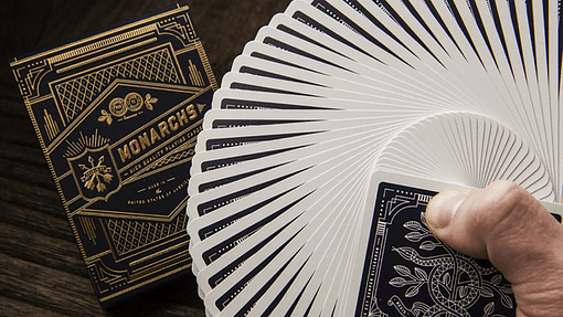 Monarchs Playing Cards Fan