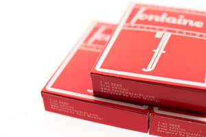 Red fontaines the rarest deck of cards