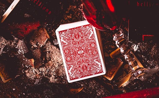 Red Hellions Playing Cards Main